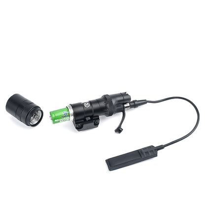 WADSN M300C Mini Scout Light LED Flashlight with Two Control Kit Version - BLACK - APEXTAC GEAR