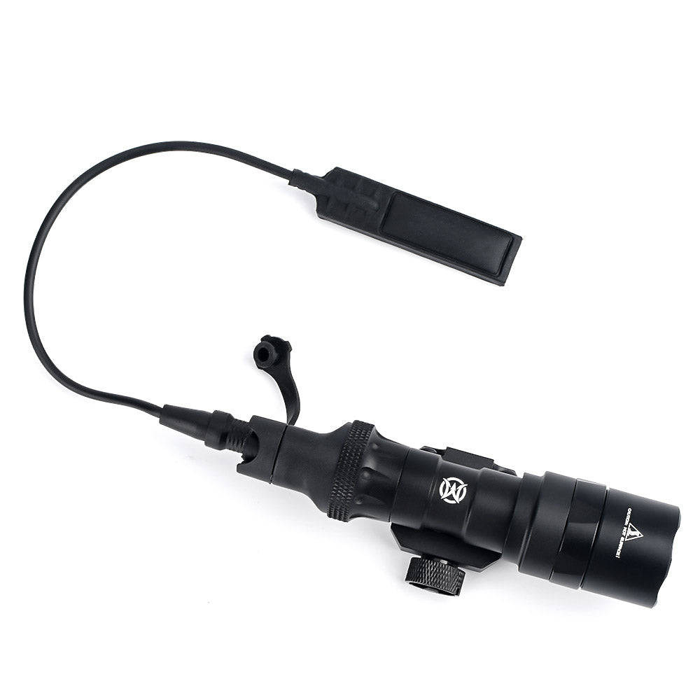 WADSN M300C Mini Scout Light LED Flashlight SL07 Scout Dual Switch Version - BLACK - APEXTAC GEAR