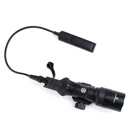 WADSN M300C Mini Scout Light LED Flashlight SL07 Scout Dual Switch Version - BLACK - APEXTAC GEAR
