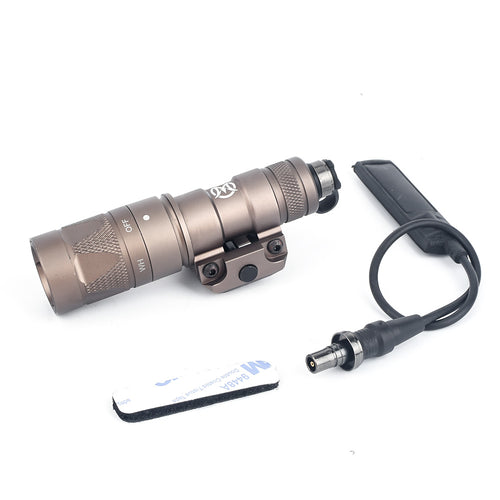 WADSN M300W Scout Light Flashlight Strobe with Single Pressure Pad - TAN - APEXTAC GEAR