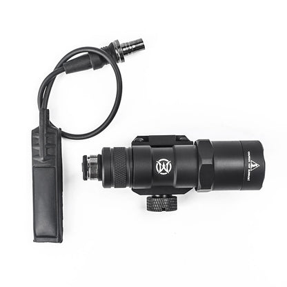WADSN M300B Scout Light LED Flashlight with Single Pressure Switch Pad - BLACK (WD04033) - APEXTAC GEAR