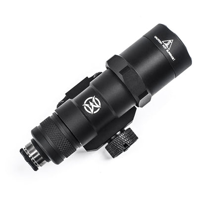 WADSN M300B MINI SCOUT LIGHT With Modlite ModButton Lite Version - BLACK - APEXTAC GEAR