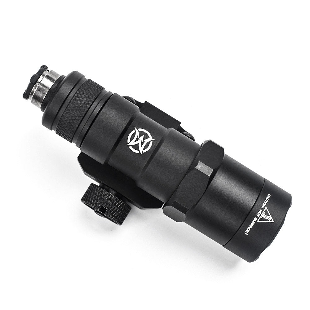 WADSN M300B MINI SCOUT LIGHT With Modlite ModButton Lite Version - BLACK - APEXTAC GEAR