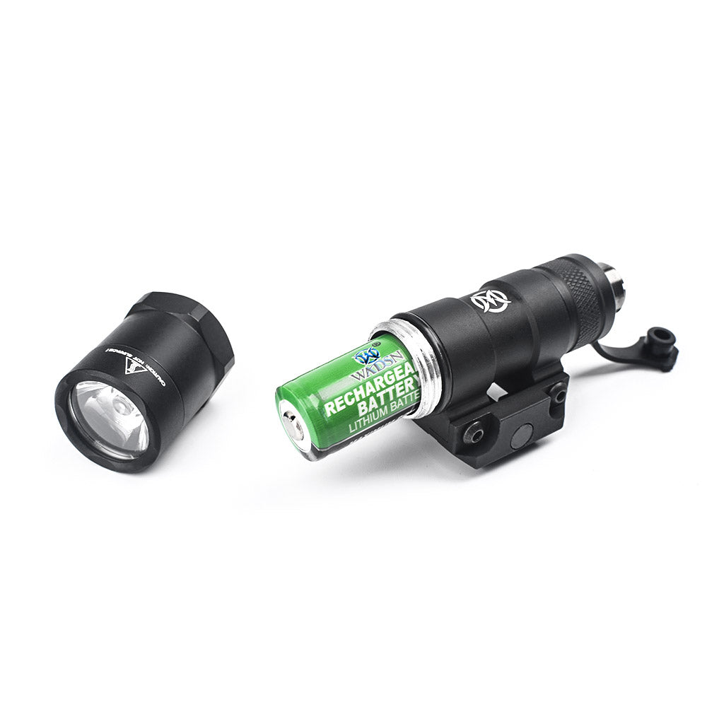 WADSN M300B MINI SCOUT LIGHT With Dual Function Tape Switch Version - BLACK (WD04035) - APEXTAC GEAR
