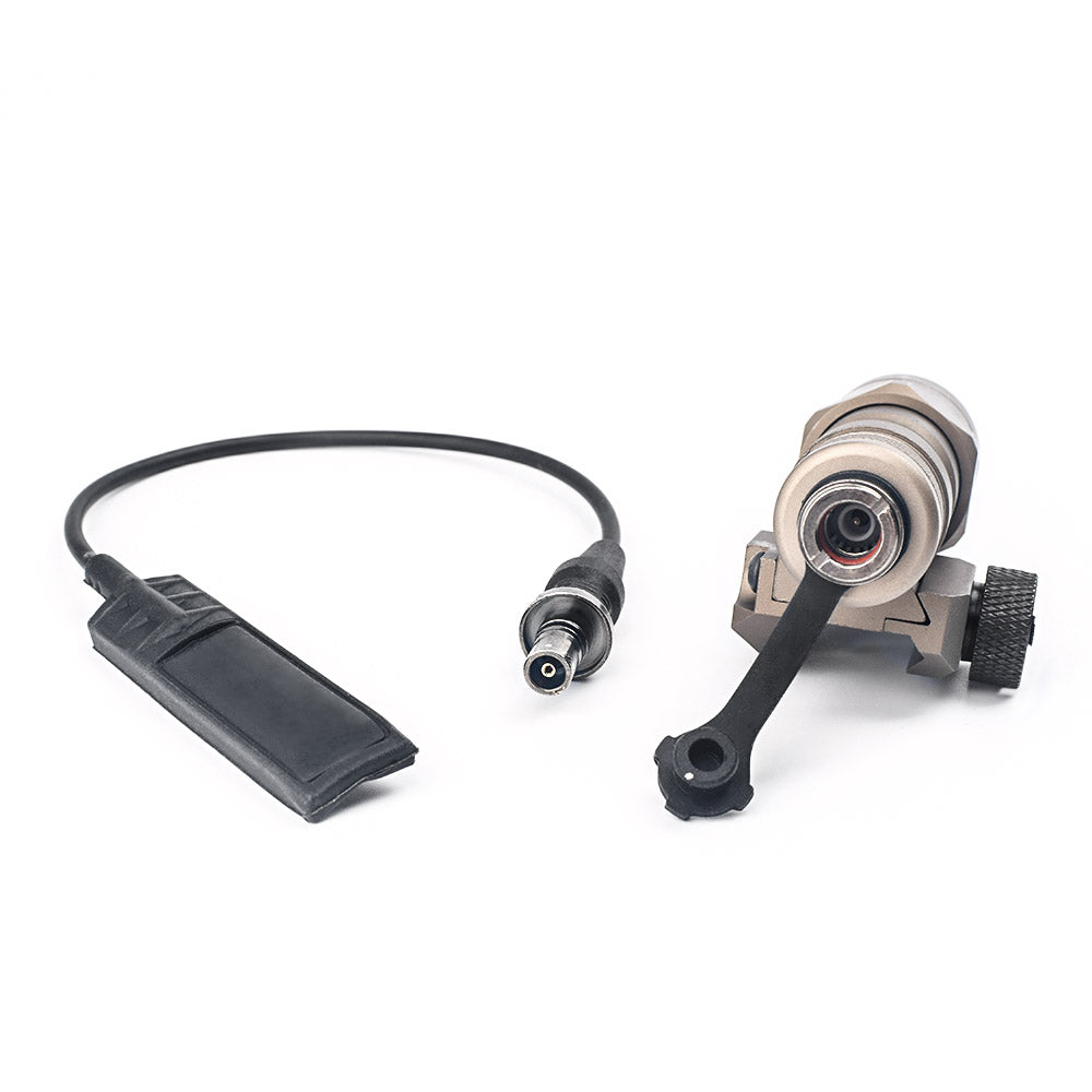 WADSN M300B MINI SCOUT LIGHT Rail Mount LED Light Two Control Kit Version - TAN (WD04023) - APEXTAC GEAR