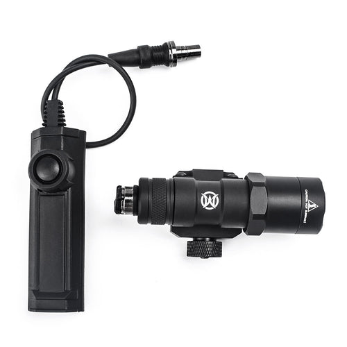 WADSN M300B MINI SCOUT LIGHT With Dual Function Tape Switch Version - BLACK (WD04035) - APEXTAC GEAR