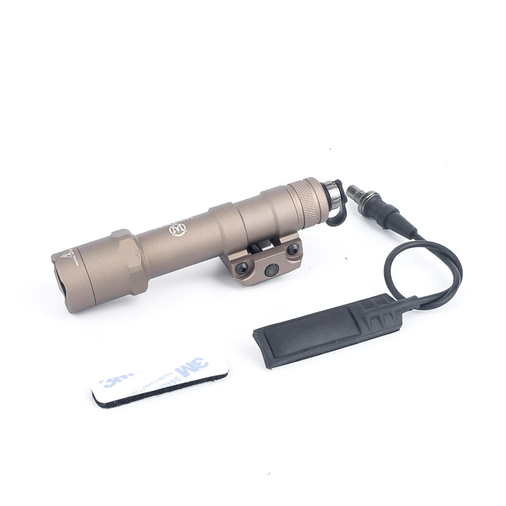WADSN M600B Rail Mount LED Flashlight w/ Single Pressure Pad Version - TAN - APEXTAC GEAR