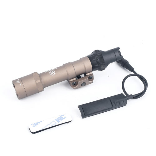 WADSN M600B Rail Mount LED Flashlight w/ SL07 Scout Dual Switch Version - TAN - APEXTAC GEAR
