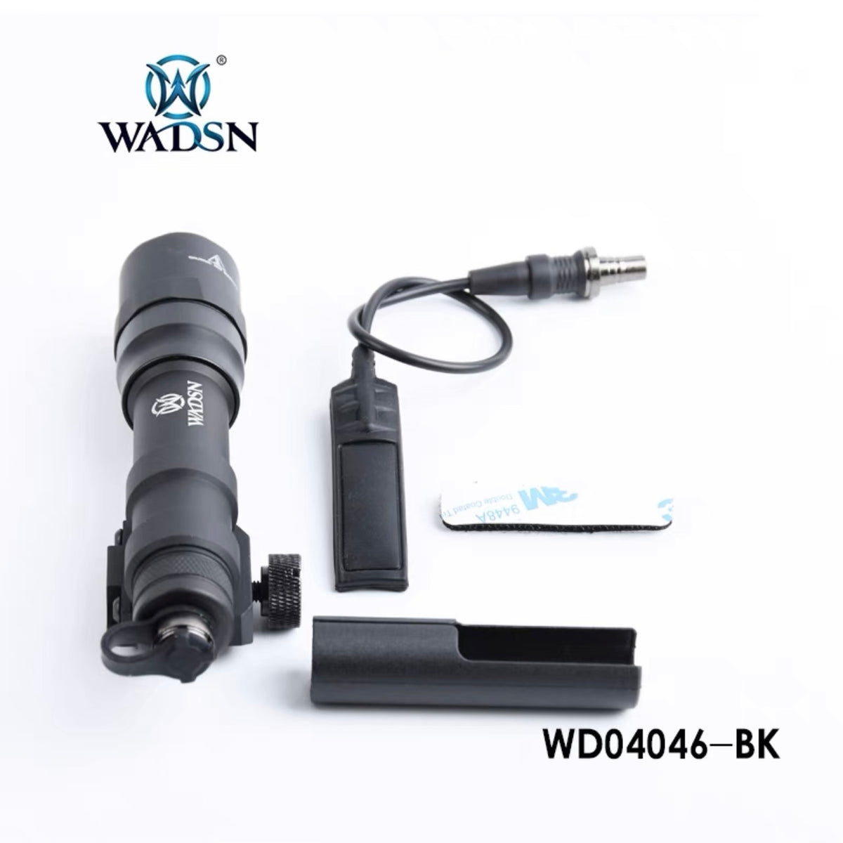 WADSN M600DF Dual Fuel SCOUT LIGHT Single Pressure Pad Version - BLACK (WD04046) - APEXTAC GEAR