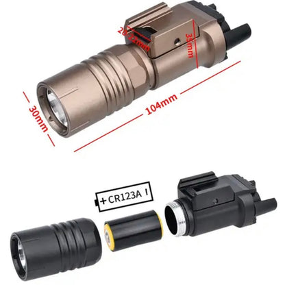 WADSN ML PL350-PLHv2 Pistol Light Package Ver. 2.0 Flashlight (WD04096) - APEXTAC GEAR
