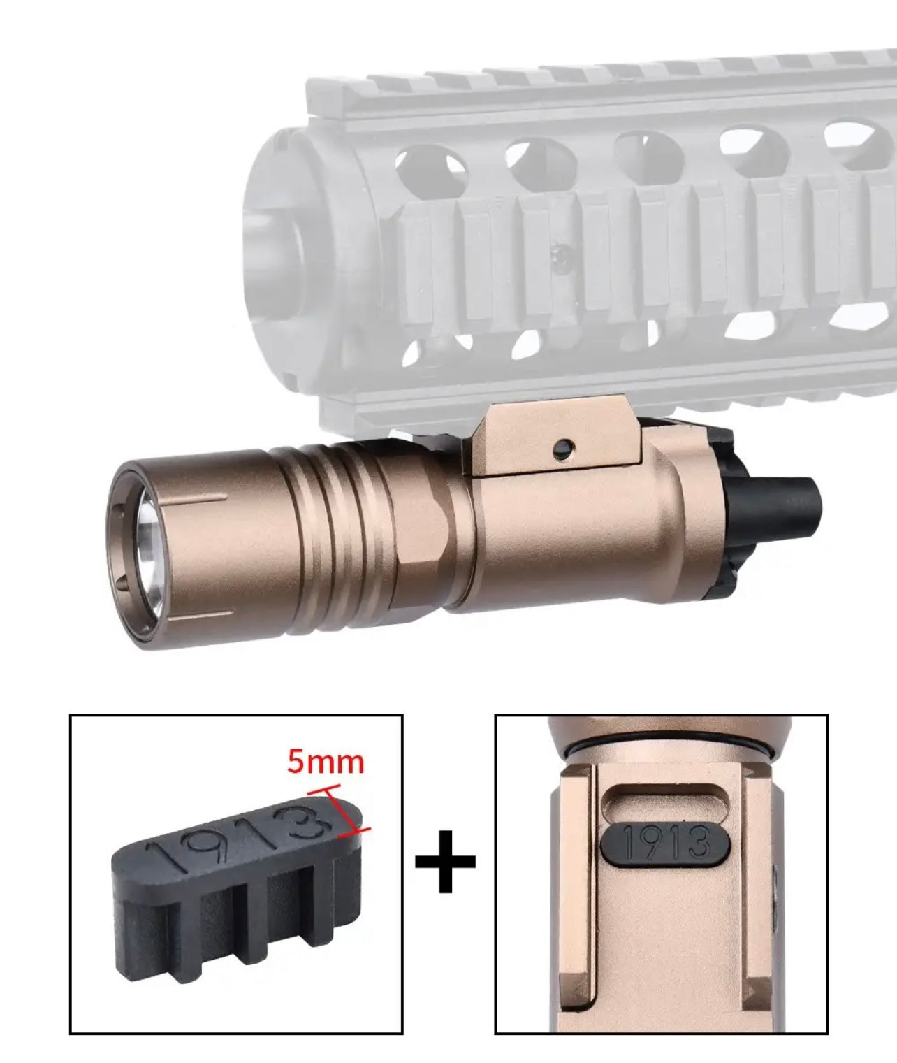 WADSN ML PL350-PLHv2 Pistol Light Package Ver. 2.0 Flashlight (WD04096) - APEXTAC GEAR