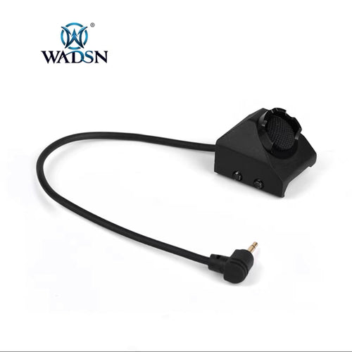 WADSN Hot Button Picatinny Rail Mount Switch for PEQ (2.5mm) - BLACK - APEXTAC GEAR