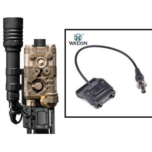WADSN ModButton Offset Pressure Switch for Surefire Flashlight - BK - APEXTAC GEAR