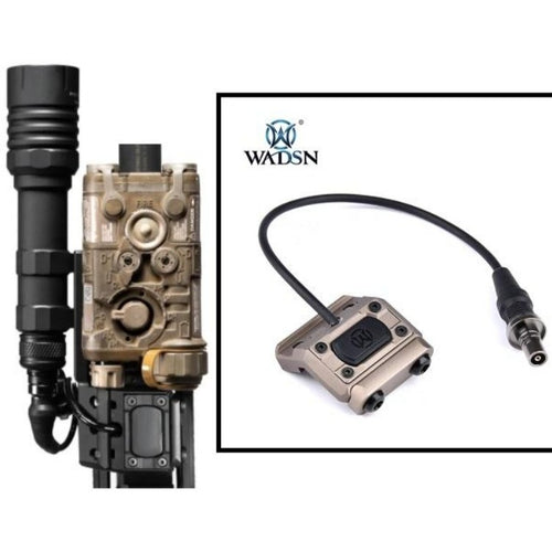 WADSN ModButton Offset Pressure Switch for Surefire Flashlight - TAN - APEXTAC GEAR