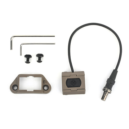 WADSN M600C SCOUT LIGHT Rail Mount Flashlight with Modlite ModButton Lite - TAN - APEXTAC GEAR