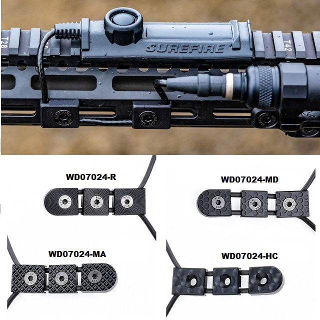 WADSN KeyMod & M-LOK Wire Guide System Set - TAN (OR) (WD07024) - APEXTAC GEAR