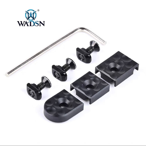 WADSN KeyMod & M-LOK Wire Guide System Set - BLACK (HC) (WD07024) - APEXTAC GEAR