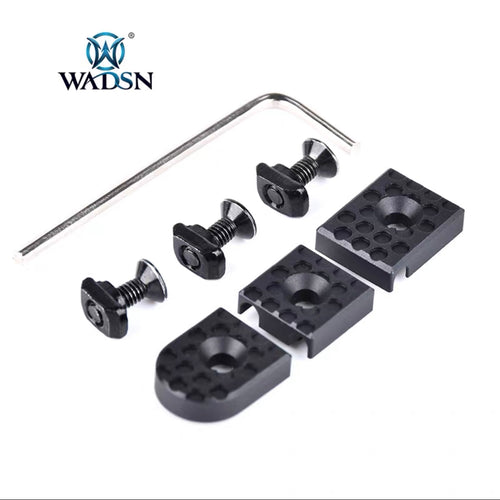 WADSN KeyMod & M-LOK Wire Guide System Set - BLACK (MD) (WD07024) - APEXTAC GEAR