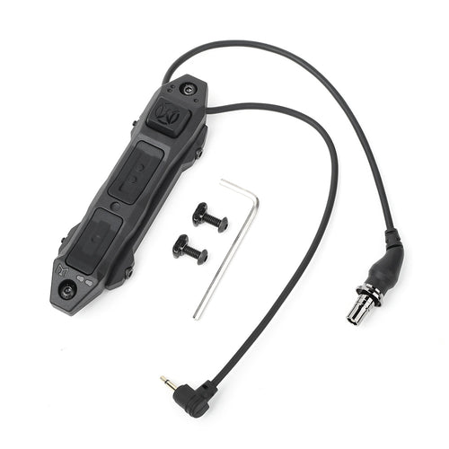 WADSN Augmented Dual Function Tape Switch With Lock For Surefire B + 2.5mm - BK - APEXTAC GEAR