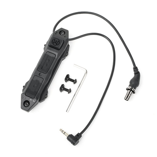 WADSN Augmented Dual Function Tape Switch With Lock For Surefire B + 3.5mm - BK - APEXTAC GEAR