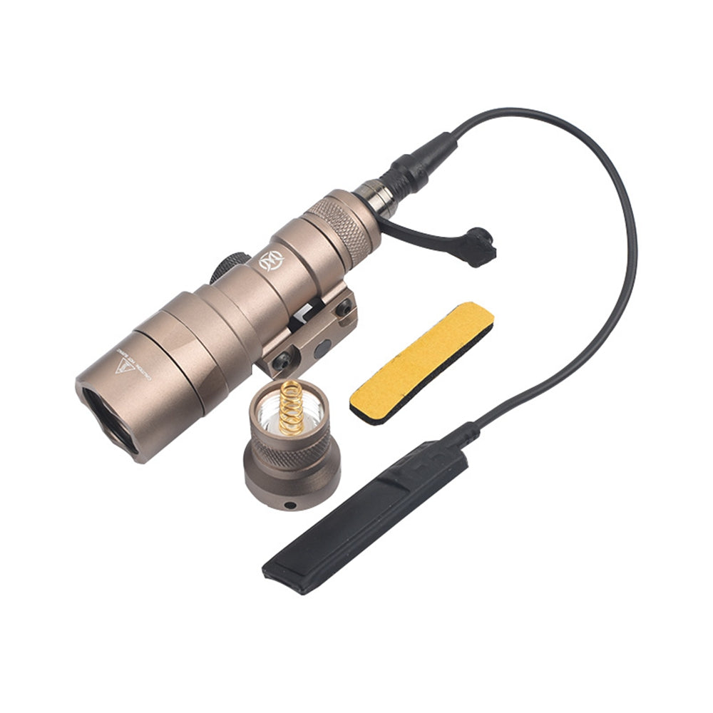 WADSN M300C Mini Scout Light LED Flashlight with Two Control Kit Version - TAN - APEXTAC GEAR