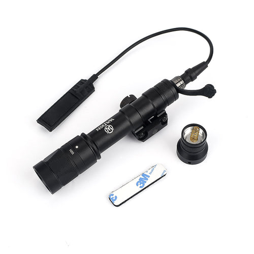 WADSN M600W SCOUT LIGHT LED Strobe Flashlight w/ Two Control Kit Version - BLACK - APEXTAC GEAR