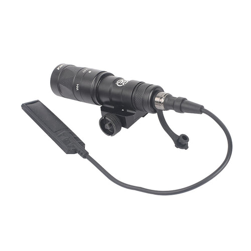 WADSN M300W Scout Light Flashlight Strobe with Single Pressure Pad - BLACK - APEXTAC GEAR
