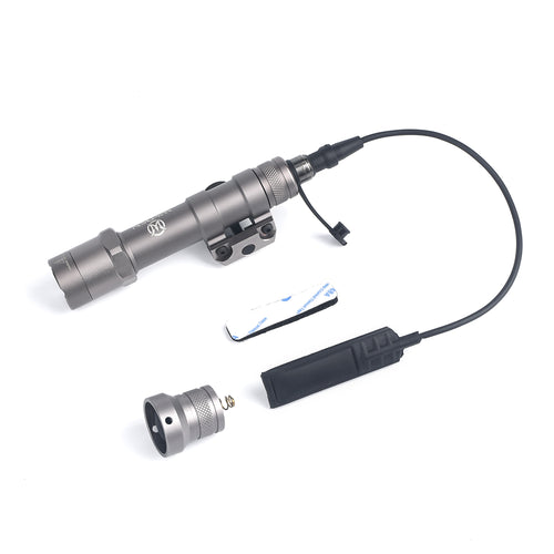 WADSN M600B Rail Mount Tactical LED Flashlight w/ Two Control Kit Version - TAN - APEXTAC GEAR