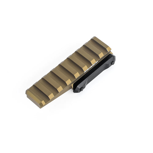 WADSN FAST Optics Riser Mount Red Dot Rail Mount for 20mm Rail - TAN (WS02007) - APEXTAC GEAR