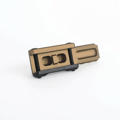 WADSN FAST Optics Riser Mount Red Dot Rail Mount for 20mm Rail - TAN (WS02007) - APEXTAC GEAR